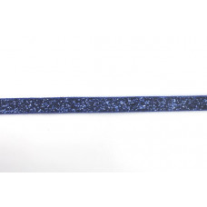 Glitzerband Blau 10 mm