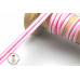 Ripsband*Grosgrainband Rosa-Weiß-Pink-Silber gestreift