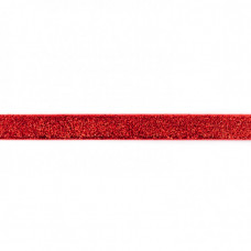 15 mm Glitzerband Rot