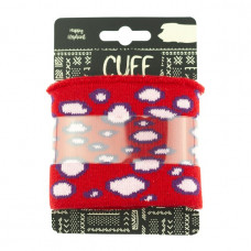 Cuff Bubbles * Red-Light Pink