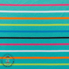Jersey Colourful Stripes*Mint